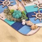 Csináld magad - Strandpapucs HAJÓKORMÁNNYAL 11x24cm