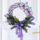 Csináld magad - Levendulaálom pillangó koszorú