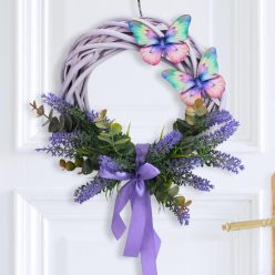 Csináld magad - Levendulaálom pillangó koszorú