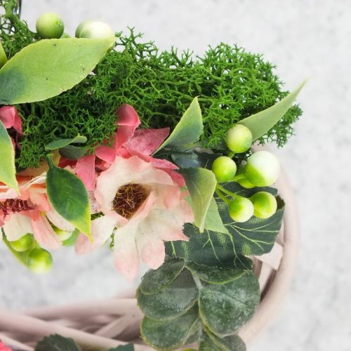 Csináld magad - Rózsaszín tündérálom koszorú