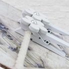 Csináld magad - Vintage stílusú akasztós levendula üzenőtábla