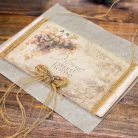 Csináld magad - „Home Sweet Home” – Madárkás falidísz spárgás díszítéssel