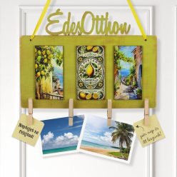   Csináld magad - "Citromliget pillanatok" - Dekoratív fénykép- és üzenőtábla