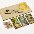 Csináld magad - "Citromliget pillanatok" - Dekoratív fénykép- és üzenőtábla