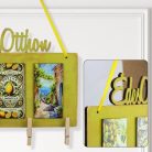 Csináld magad - "Citromliget pillanatok" - Dekoratív fénykép- és üzenőtábla