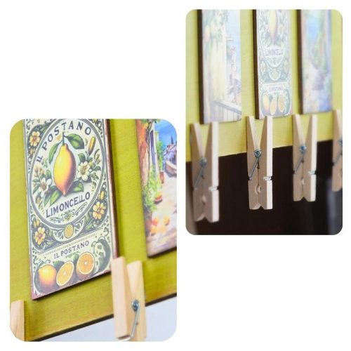 Csináld magad - "Citromliget pillanatok" - Dekoratív fénykép- és üzenőtábla