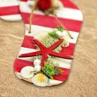 Csináld magad - Strandpapucs TENGERI CSILLAG 11x24cm