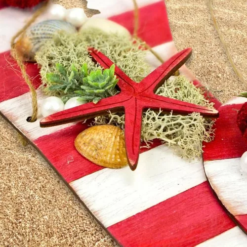 Csináld magad - Strandpapucs TENGERI CSILLAG 11x24cm