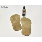 Csináld magad - Strandpapucs TENGERI CSILLAG 11x24cm