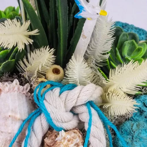 Csináld magad - Tengerparti hangulatú asztaldísz