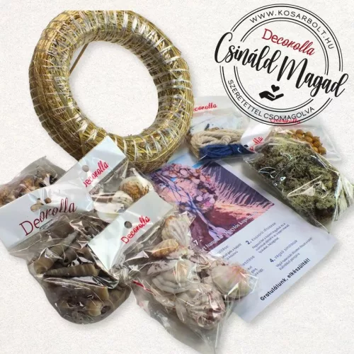 Csináld magad - Tengeri hangulatú kagylós kopogtató