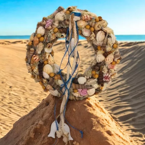 Csináld magad - Tengeri hangulatú kagylós kopogtató