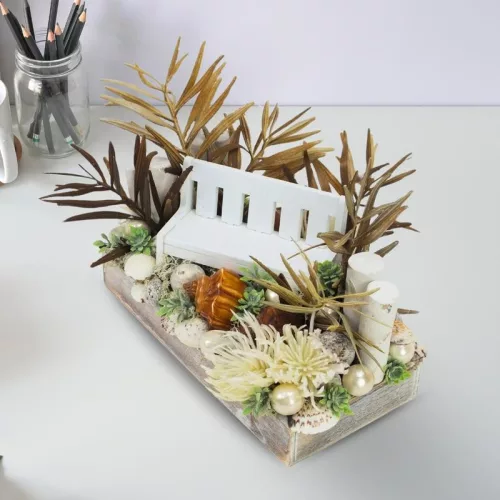 Csináld magad - Mediterrán tengerparti kompozíció paddal