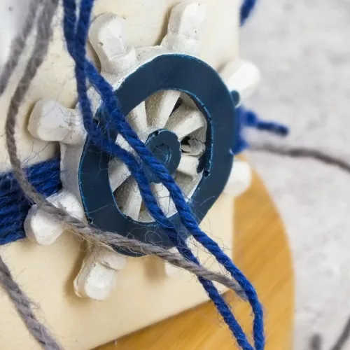 Csináld magad - Világítótorony a kikötőben dekoláda