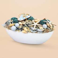 Csináld magad - Csónak tál strandoló asztaldísz