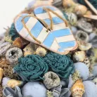 Csináld magad - Csónak tál strandoló asztaldísz