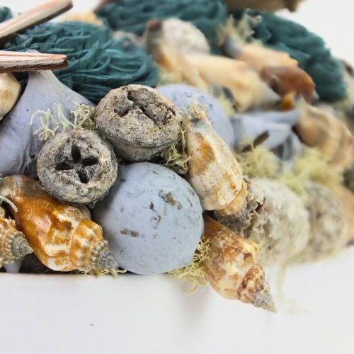 Csináld magad - Csónak tál strandoló asztaldísz