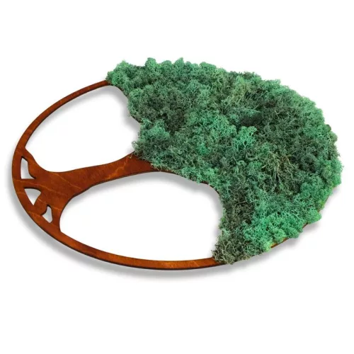 Csináld magad - Izlandi zuzmóval díszített fa keret