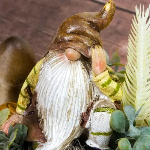 Csináld magad - Manócska gombás falapon