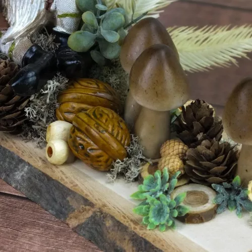 Csináld magad - Manócska gombás falapon