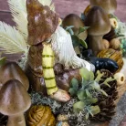 Csináld magad - Manócska gombás falapon