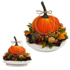 Csináld magad - Bársony tökös DIY dísz