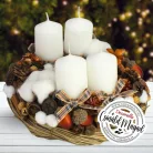 Csináld magad - Erdei natúr karácsony - Adventi koszorú