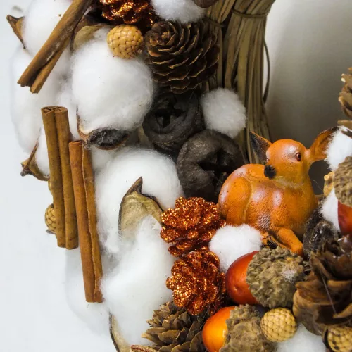 Csináld magad - Erdei natúr karácsony - Adventi koszorú