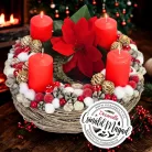 Csináld magad - Klasszikus karácsony - Adventi koszorú