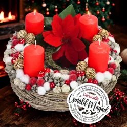 Csináld magad - Klasszikus karácsony - Adventi koszorú