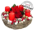 Csináld magad - Klasszikus karácsony - Adventi koszorú