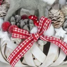 Csináld magad - Nordic téli szarvas karácsony - Adventi koszorú