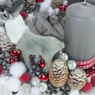 Csináld magad - Nordic téli szarvas karácsony - Adventi koszorú
