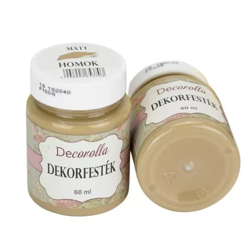 Decorolla matt dekorfesték 60ml homok