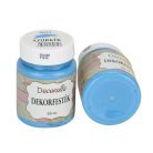 Decorolla matt dekorfesték 60ml azúrkék