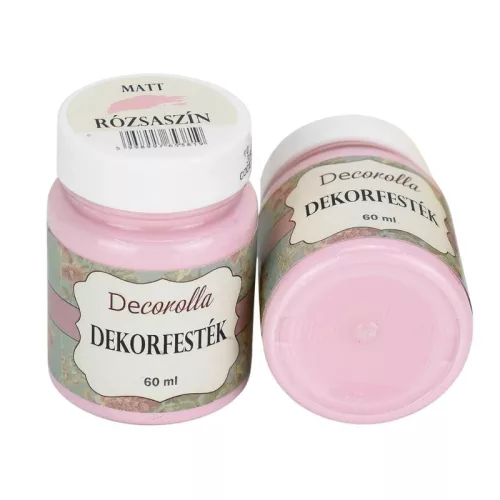 Decorolla matt dekorfesték 60ml rózsaszín