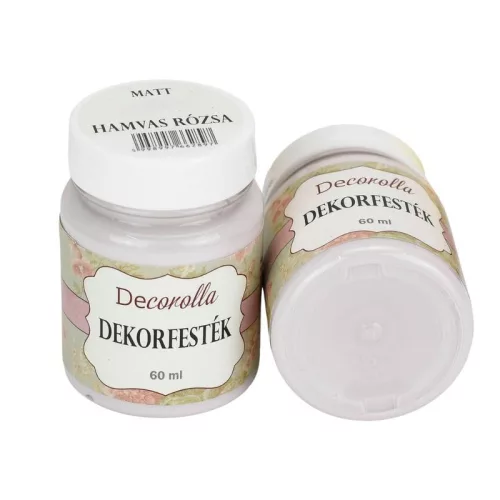 Decorolla matt dekorfesték 60ml  hamvas rózsa