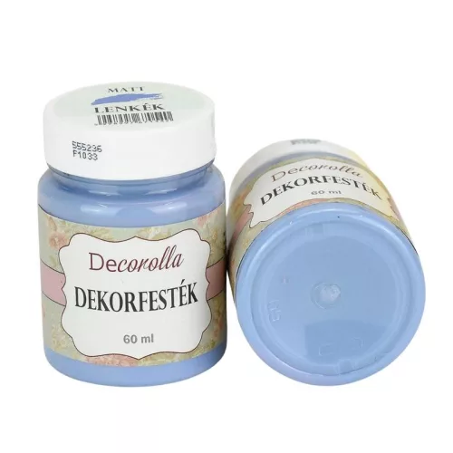 Decorolla matt dekorfesték 60ml  lenkék