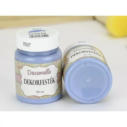 Decorolla matt dekorfesték 60ml  lenkék