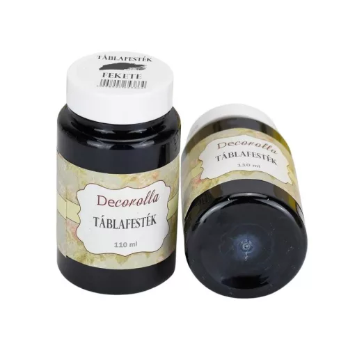 Decorolla táblafesték 110ml fekete