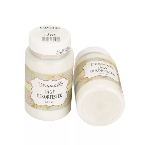 Decorolla lágy dekorfesték 110ml  krémfehér