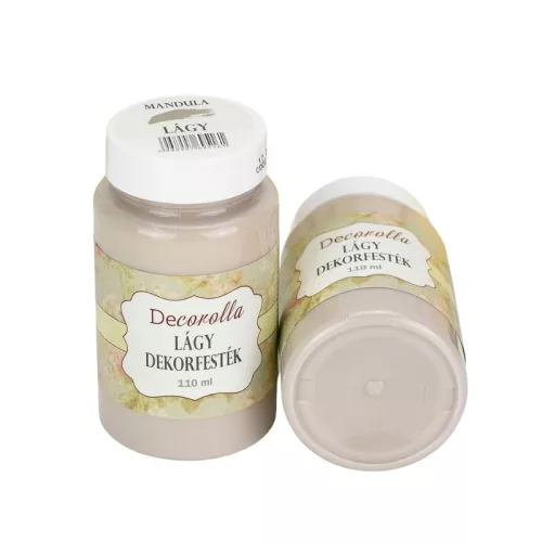 Decorolla lágy dekorfesték 110ml  mandula