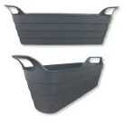 Balkonláda műanyag - antracit