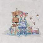 Rizspapír 14,8x14,8cm 6db/cs