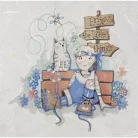 Rizspapír 14,8x14,8cm 6db/cs