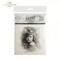 Rizspapír 14,8x14,8cm 6db/cs