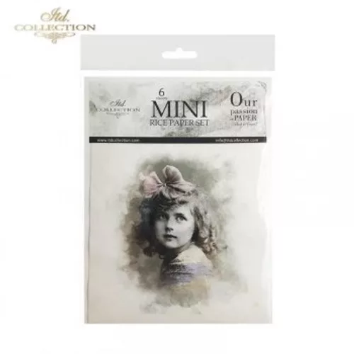 Rizspapír 14,8x14,8cm 6db/cs