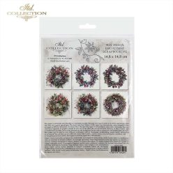 Rizspapír 14,8x14,8cm 6db/cs