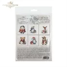 Rizspapír 14,8x14,8cm 6db/cs