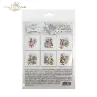 Rizspapír 14,8x14,8cm 6db/cs